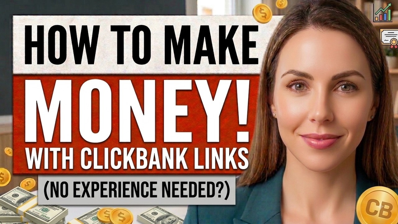 How To Make Money With ClickBank Affiliate Links | Latest