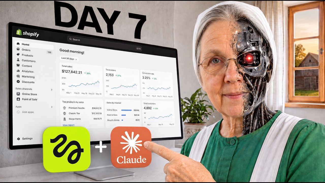 I Tried AI Dropshipping For 7 Days, Copy my Strategy...