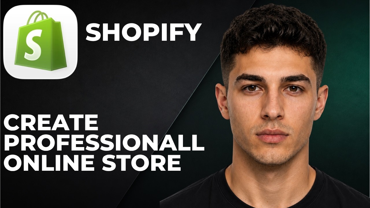 Shopify Tutorial for Beginners   Easily Create a Professional Online Store (2026 Tutorial)