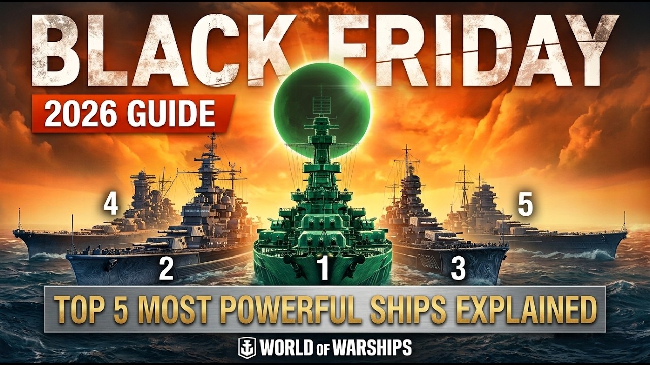 Top 5 Most Powerful Rare Black Friday Ships Explained | Black Friday 2026 Guide